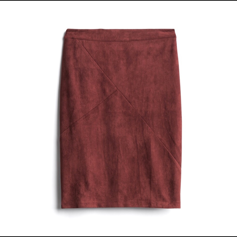 41 Hawthorne Faux Suede Skirt